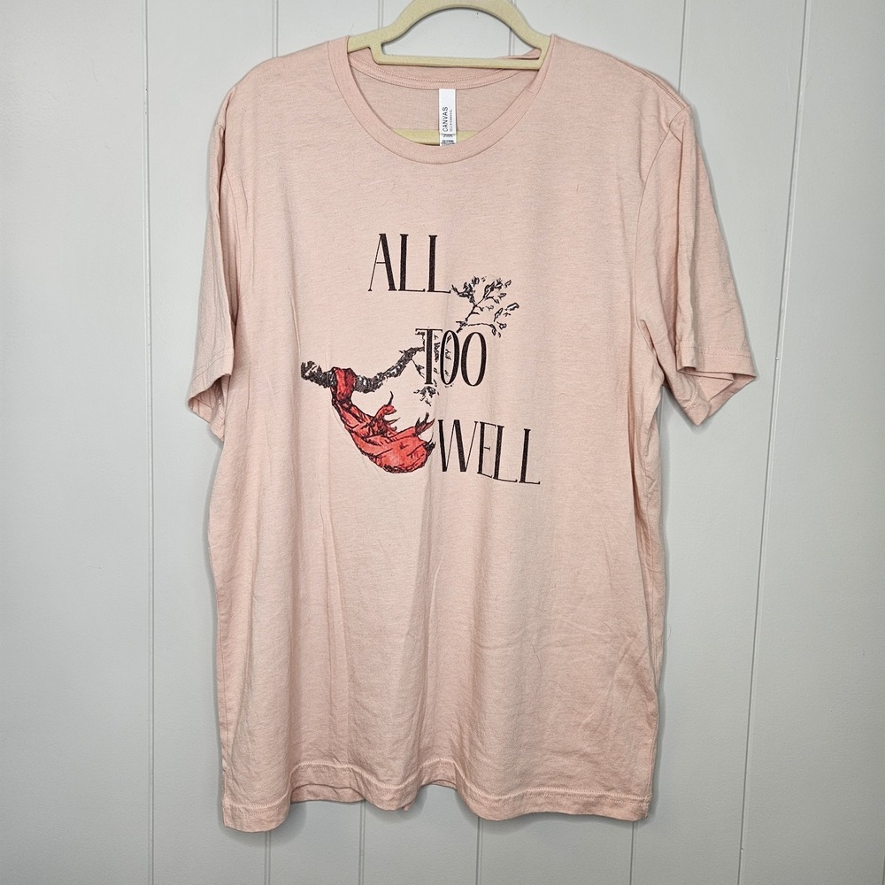 Bella & Canvas Tee Shirt All To‎ Well Size XL